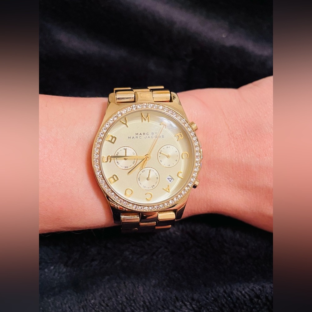 Marc by Marc Jacobs Henry Glitz Watch